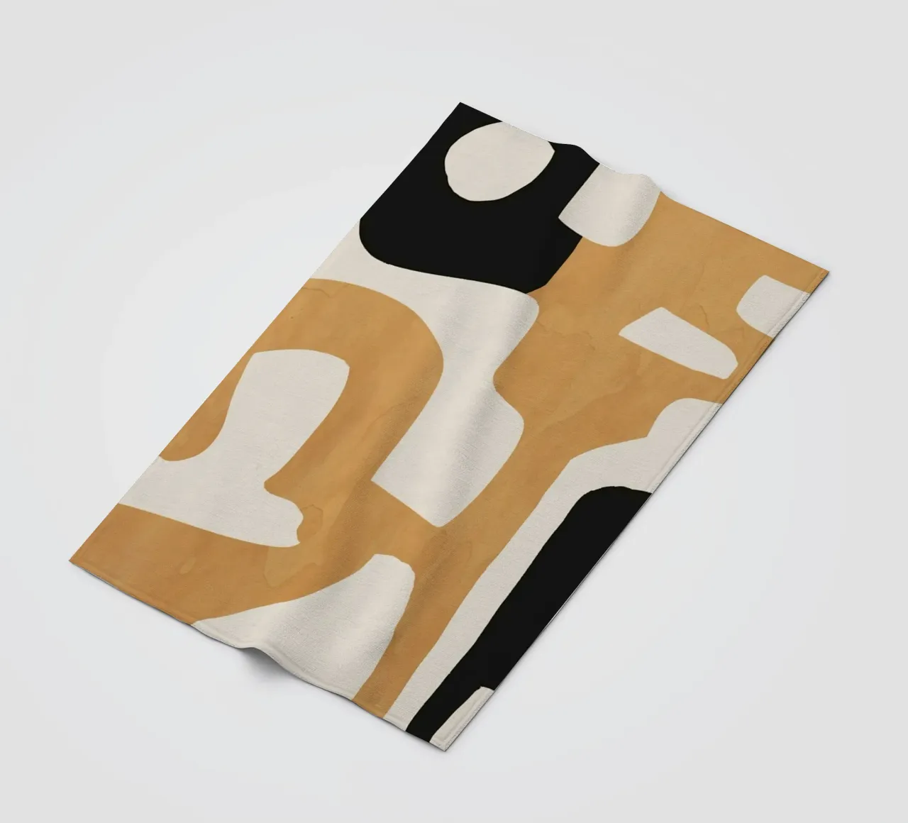 Abstract Minimal Plant 024 fleece blanket by ThingDesign