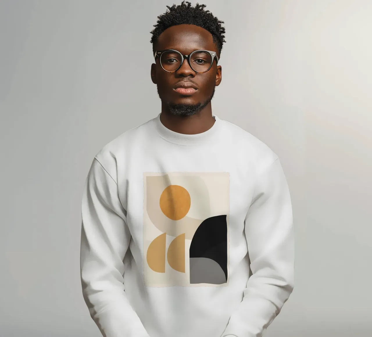 Forme astratte minimali 81 felpa da ThingDesign