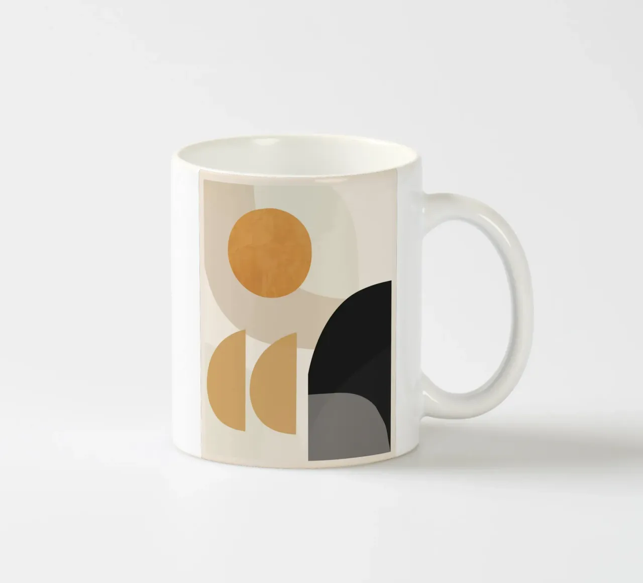 Forme astratte minimali 81 tazza in ceramica da ThingDesign