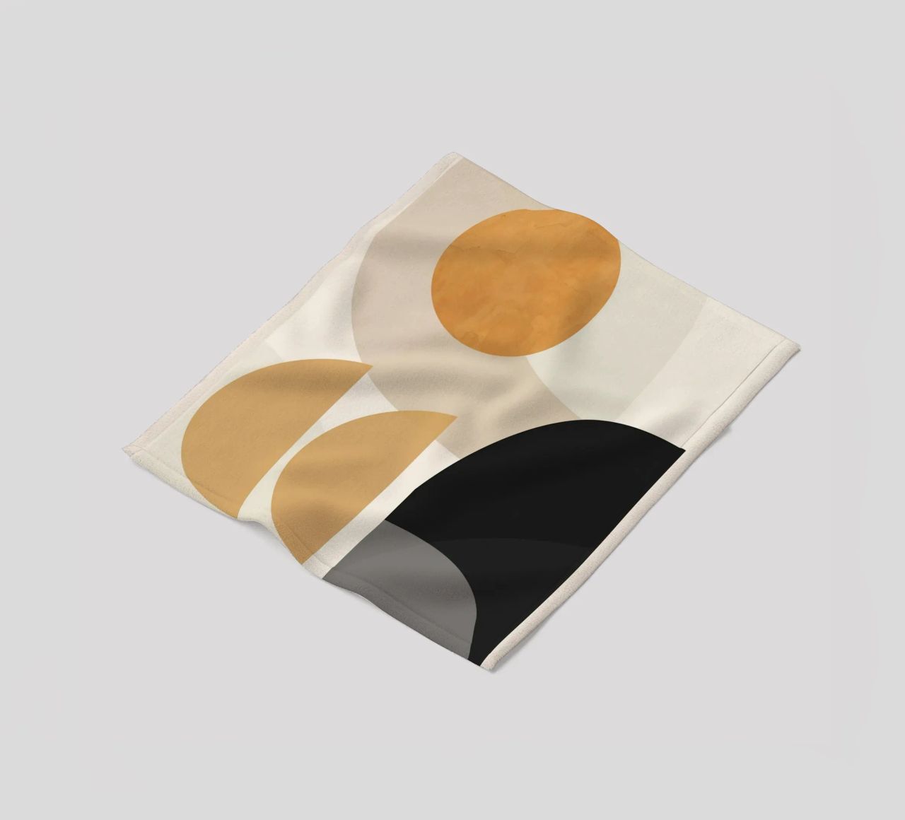 Forme astratte minimali 81 coperta in pile da ThingDesign