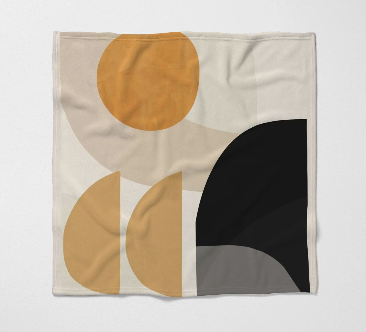 Forme astratte minimali 81 coperta in pile da ThingDesign