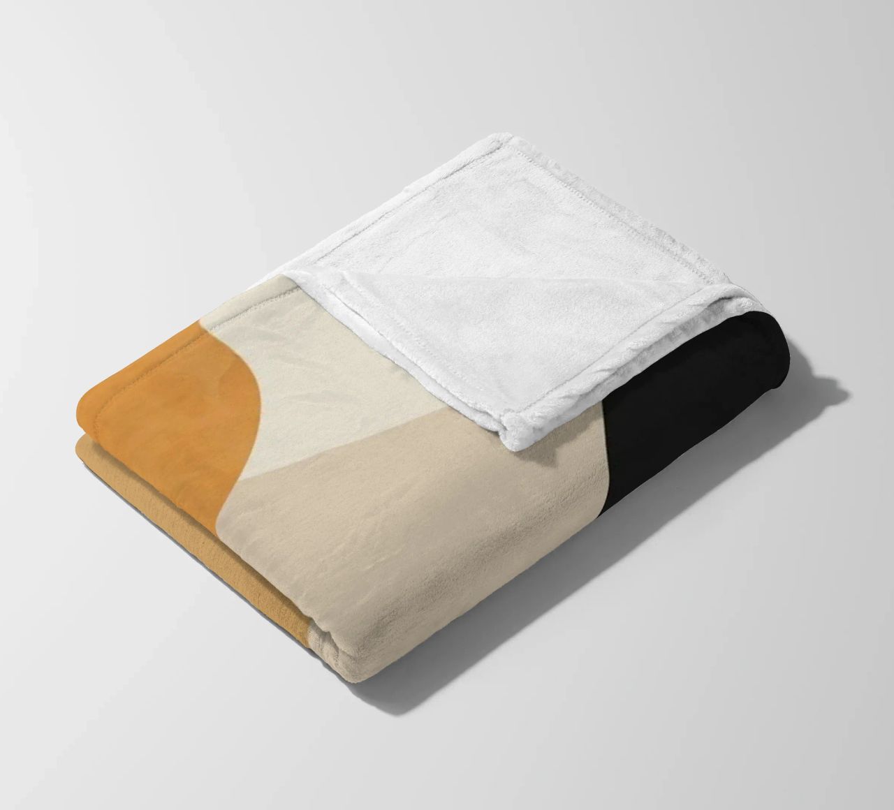 Forme astratte minimali 81 coperta in pile da ThingDesign