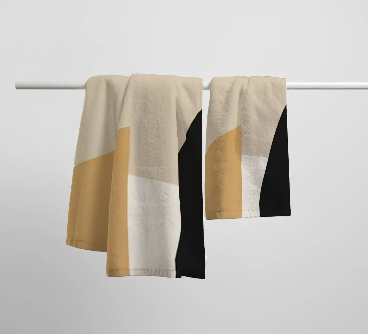Forme astratte minimali 81 asciugamano da bagno da ThingDesign