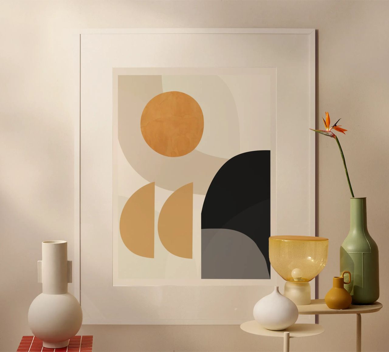 Forme astratte minimali 81 carta hahnemühle da ThingDesign