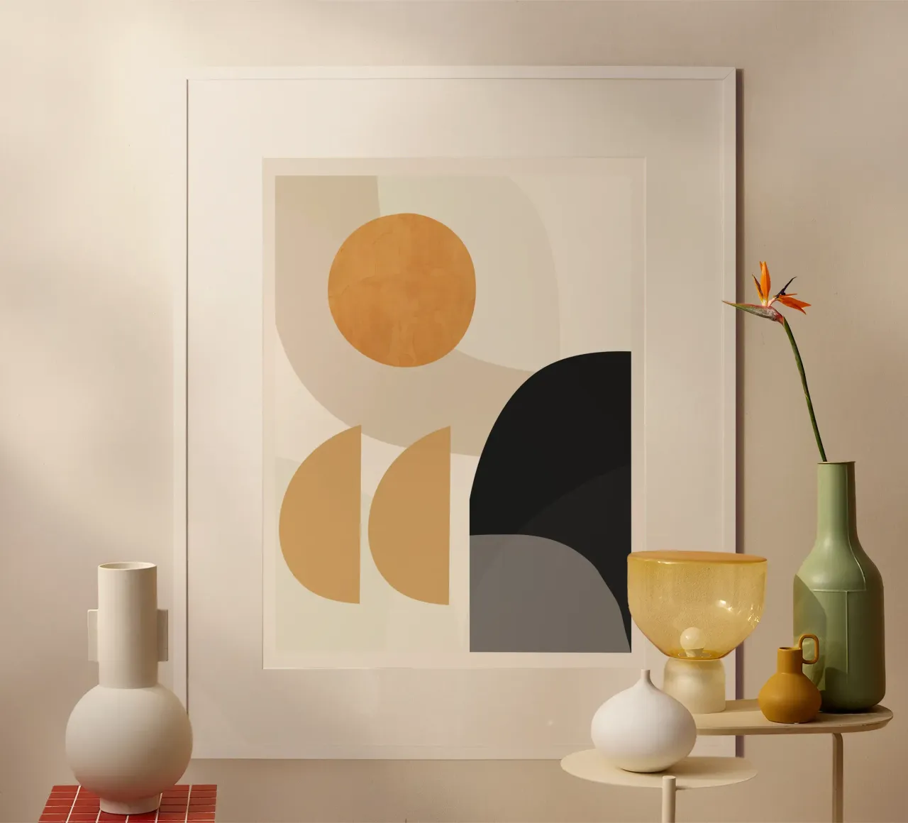 Forme astratte minimali 81 poster da ThingDesign