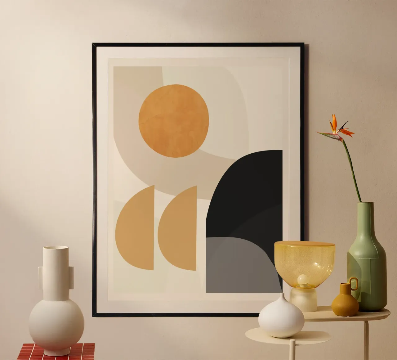 Abstract Minimal Shapes 81 hahnemühle by ThingDesign