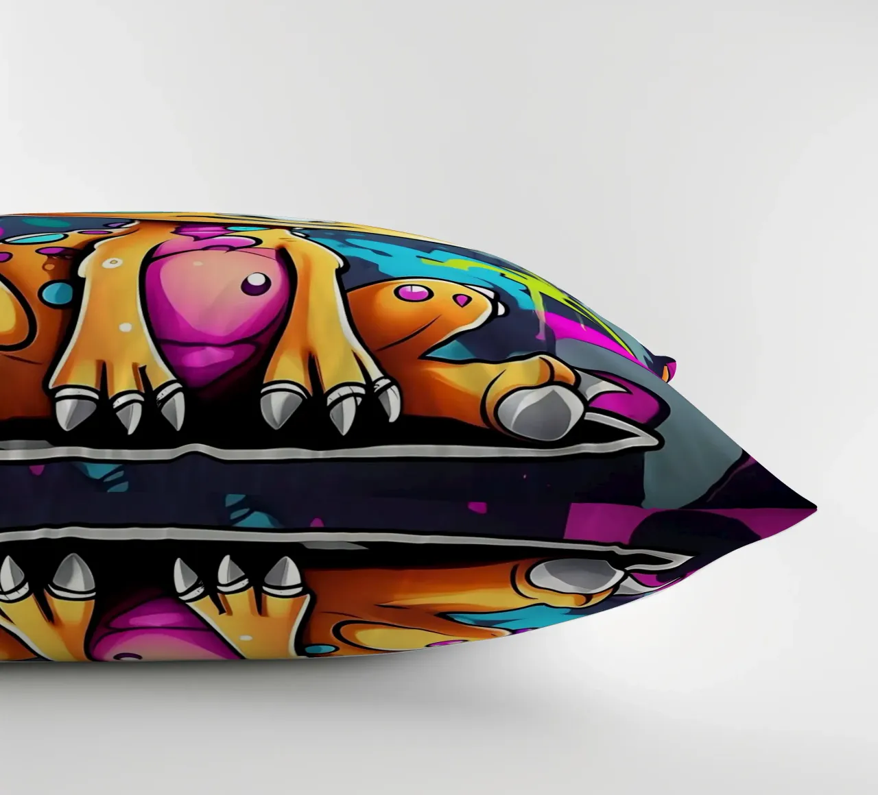 Giraffa_Stil_K_1 cuscino da Tierisch bunt by LK