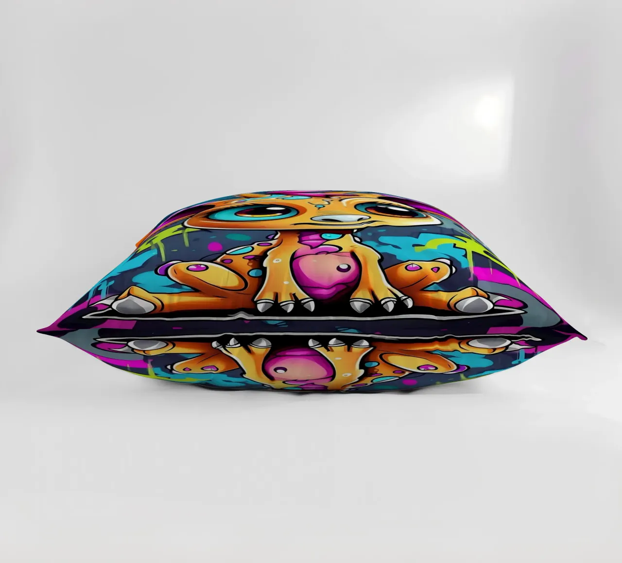 Giraffa_Stil_K_1 cuscino da Tierisch bunt by LK