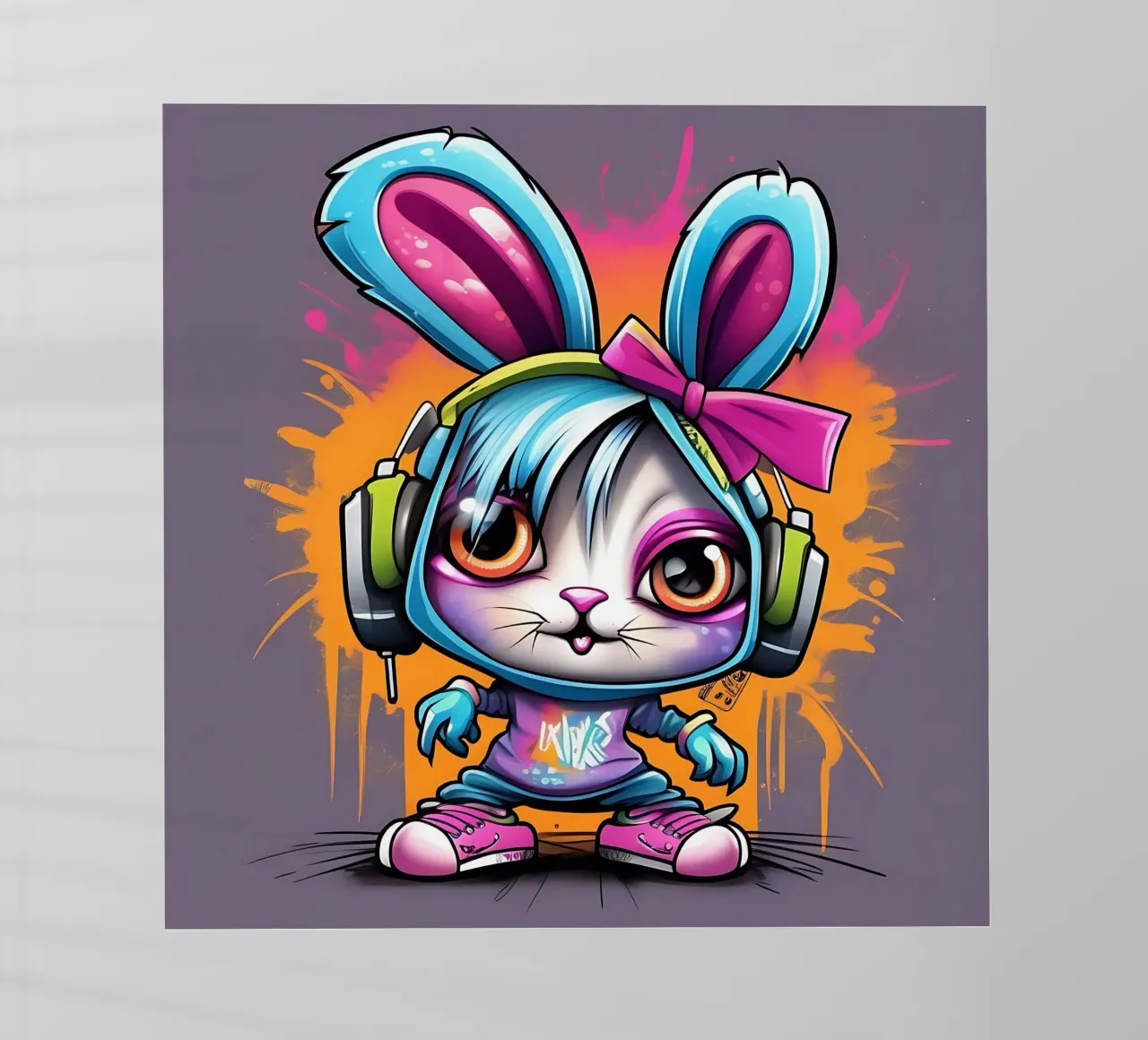 Hare_Style_K_1 lámina retroiluminada de Tierisch bunt by LK