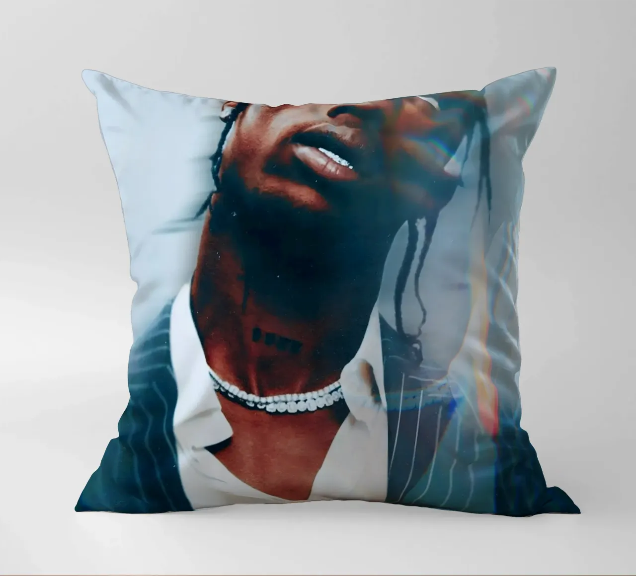 Travis Scott cojín de Low poly art