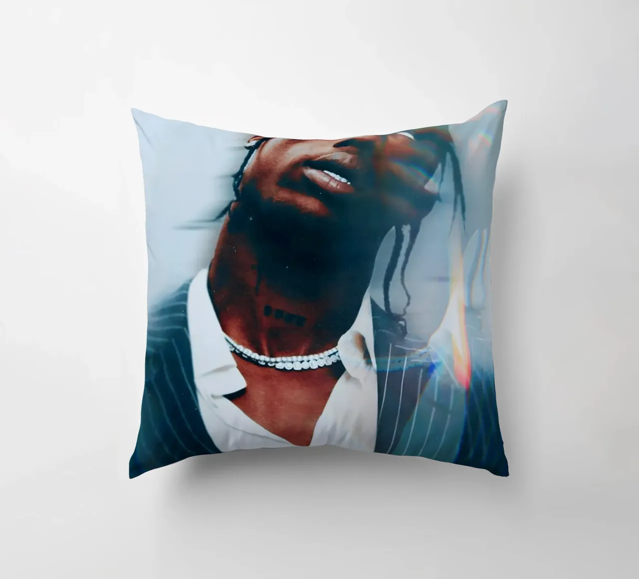 Travis Scott cuscino da Low poly art