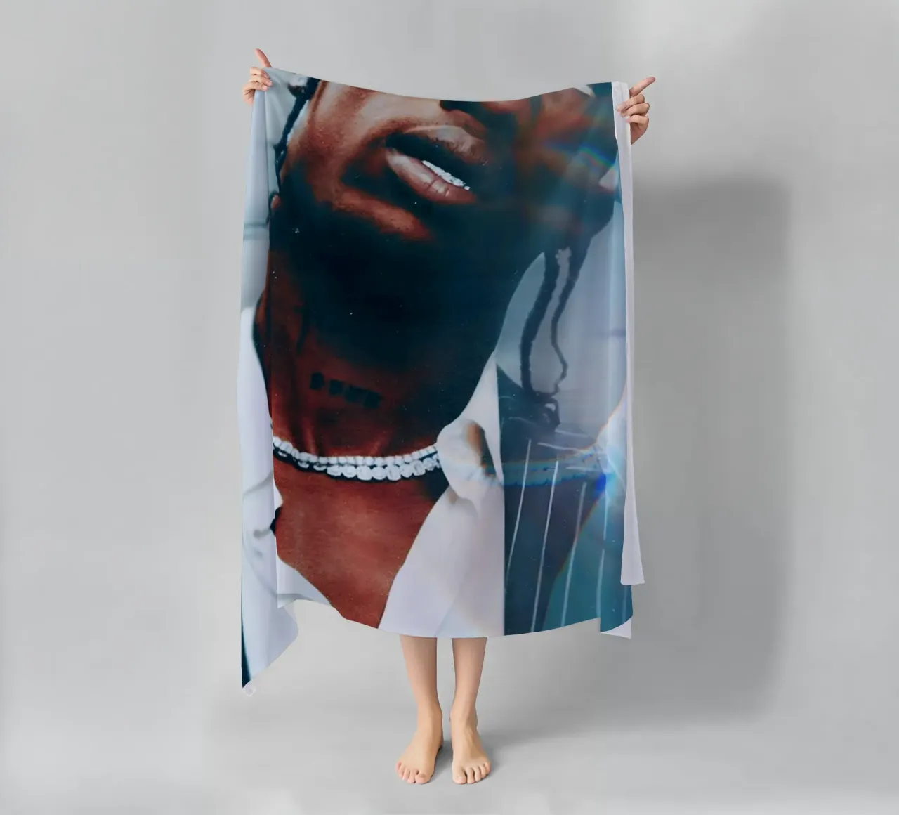 Travis Scott telo mare da Low poly art