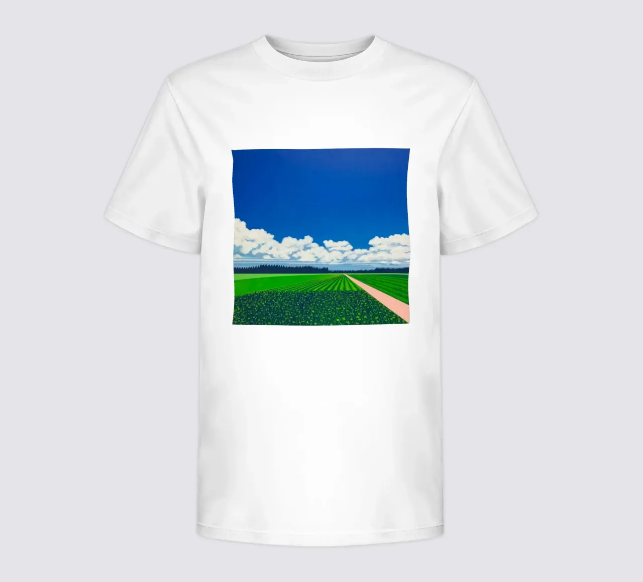 Reisfelder Hiroshi Nagai Kinder T-Shirt von Perdana shop