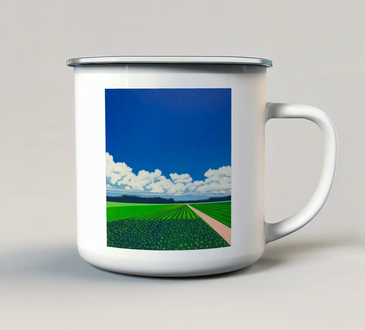 Risaie Hiroshi Nagai tazza in smalto da Perdana shop