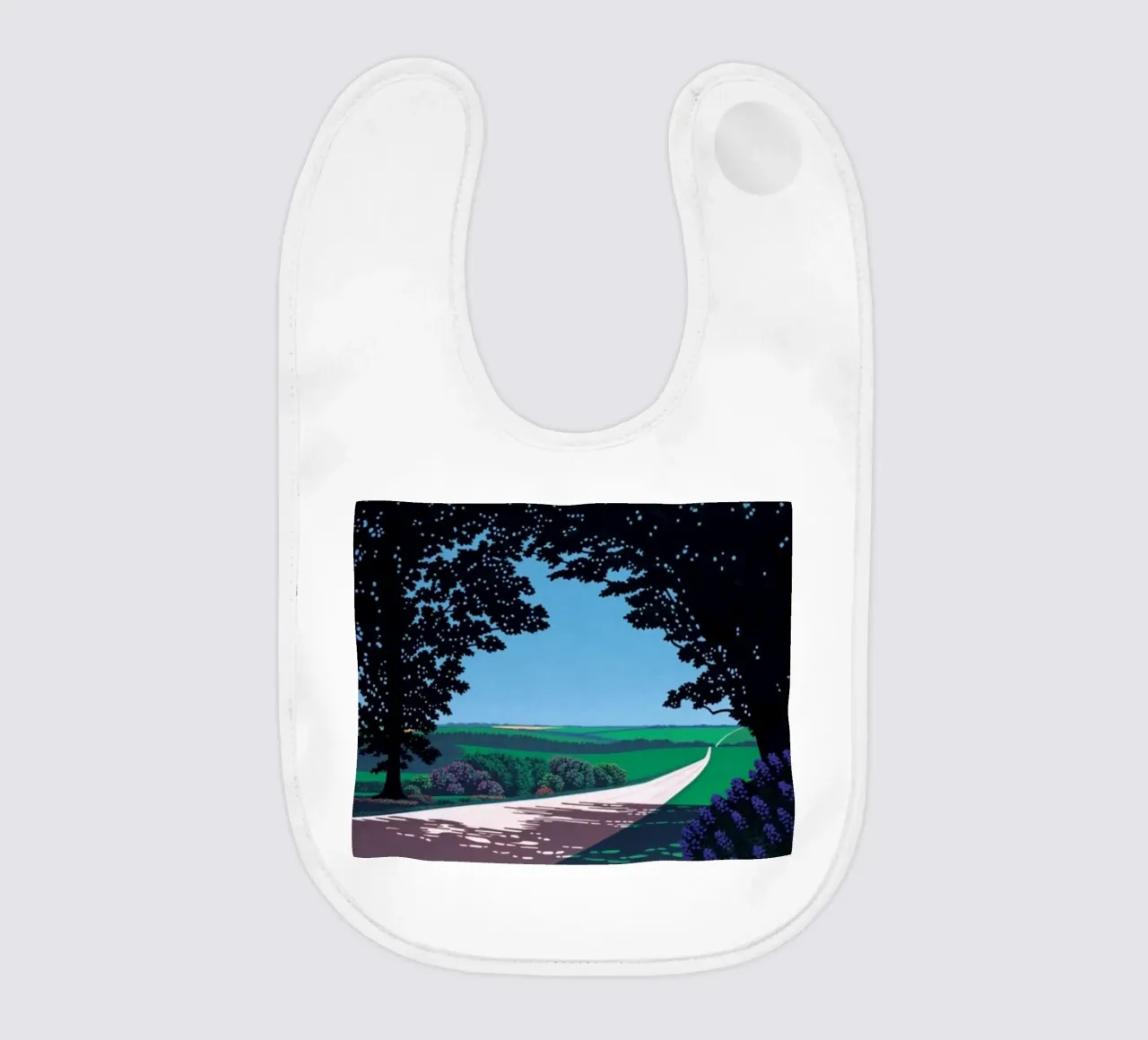 Beautiful Hallway baby bib by Perdana shop