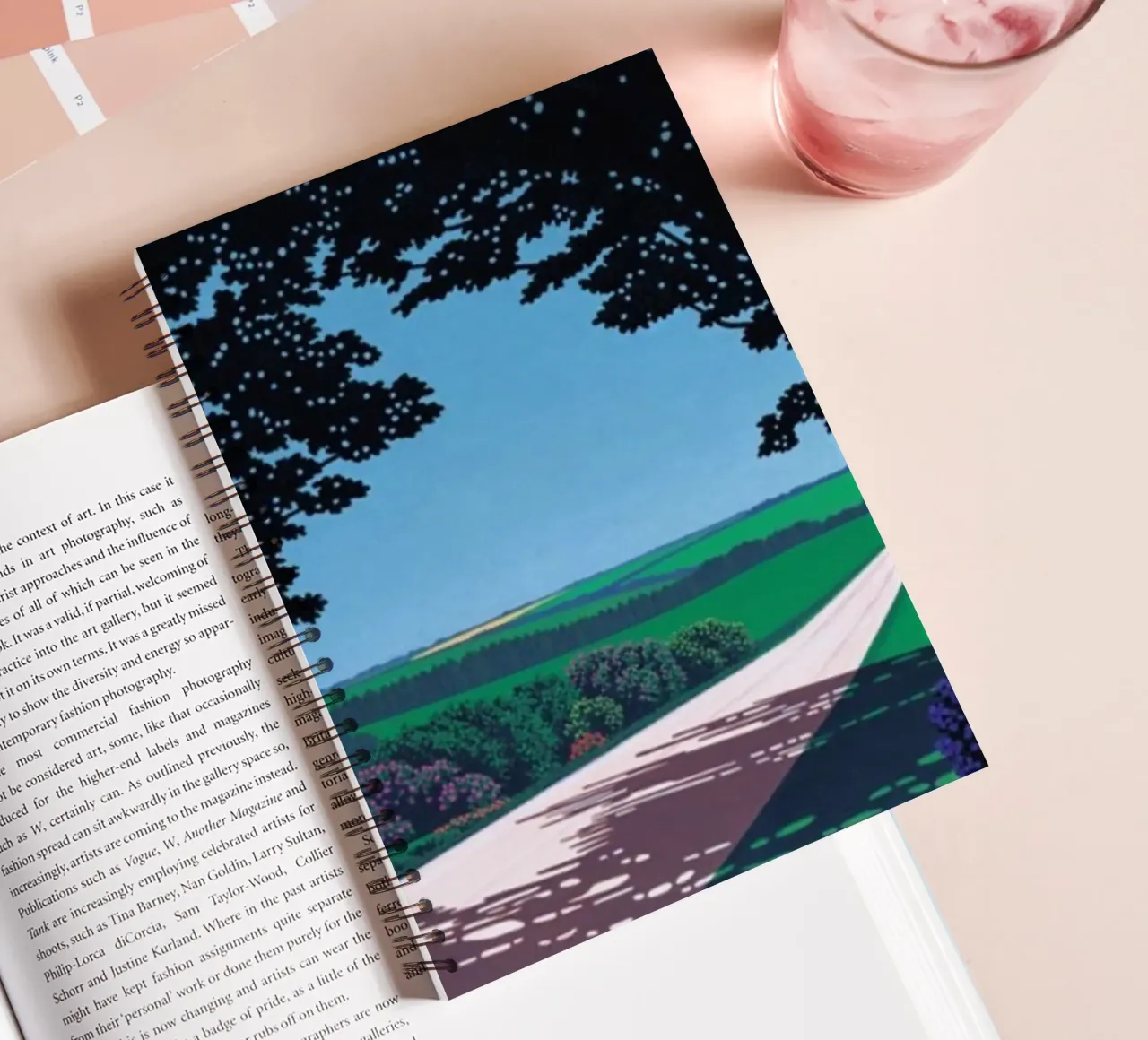 Beautiful Hallway spiral notebook by Perdana shop