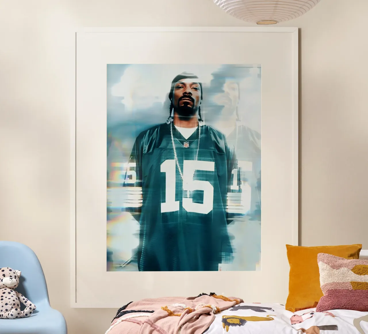 Snoop Dogg hahnemühle de Low poly art