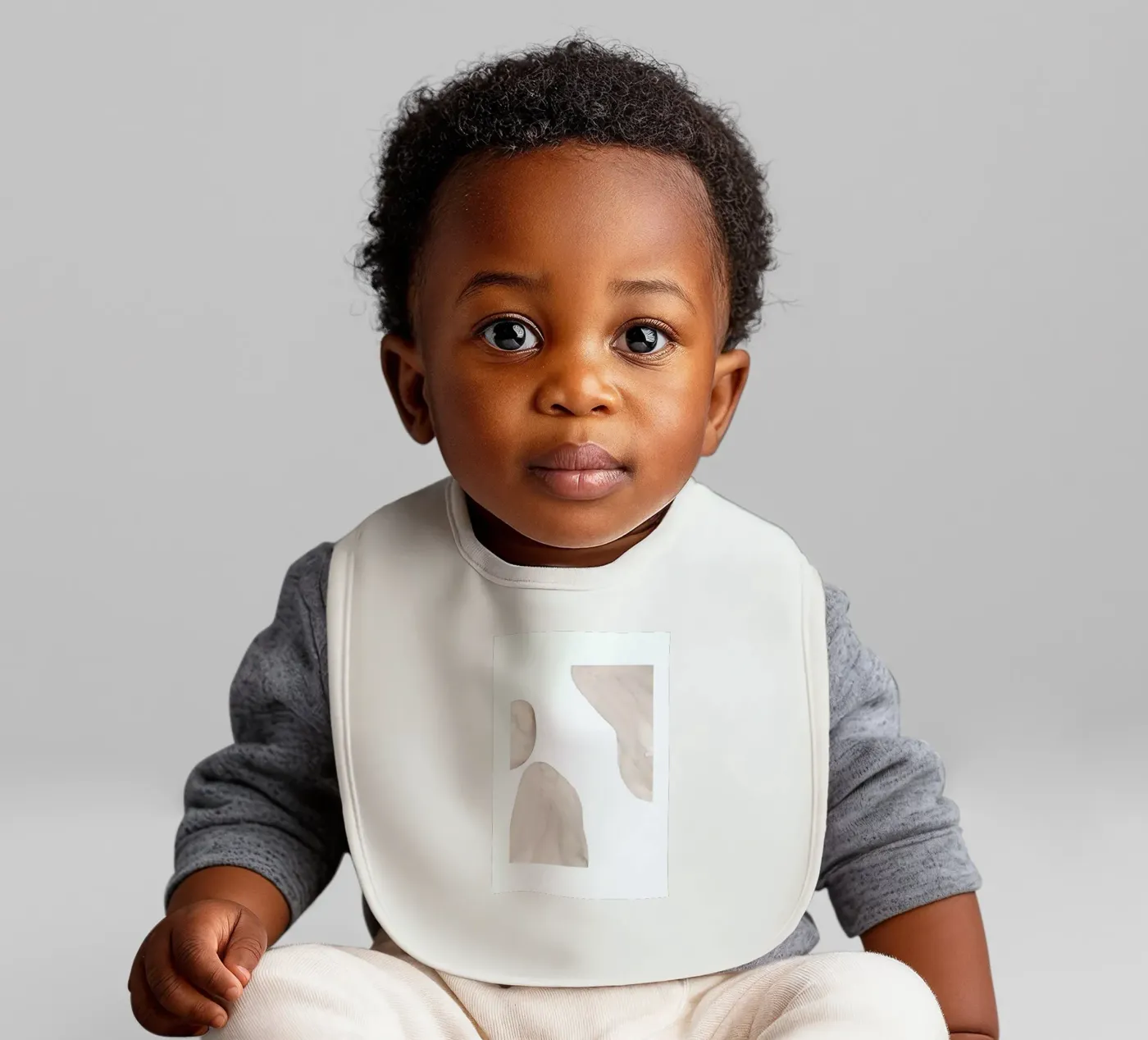Softly baby bib by Graphite