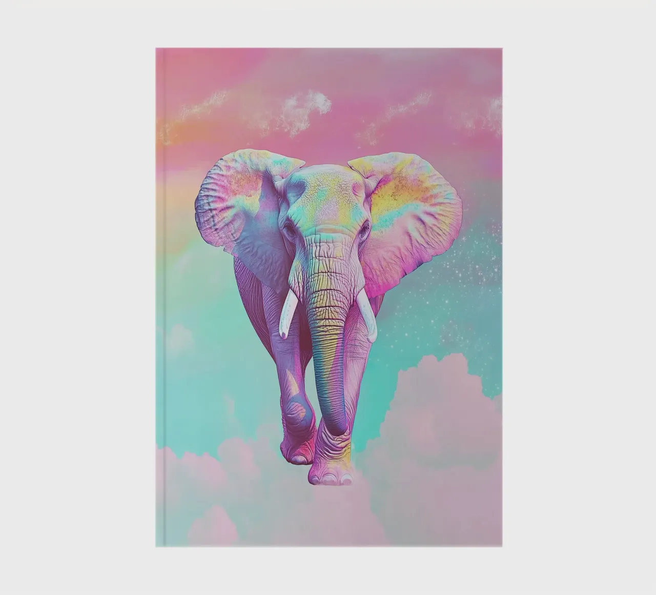 L'éléphant : un géant tout en douceur carnet de notes de Nikis Art Studio