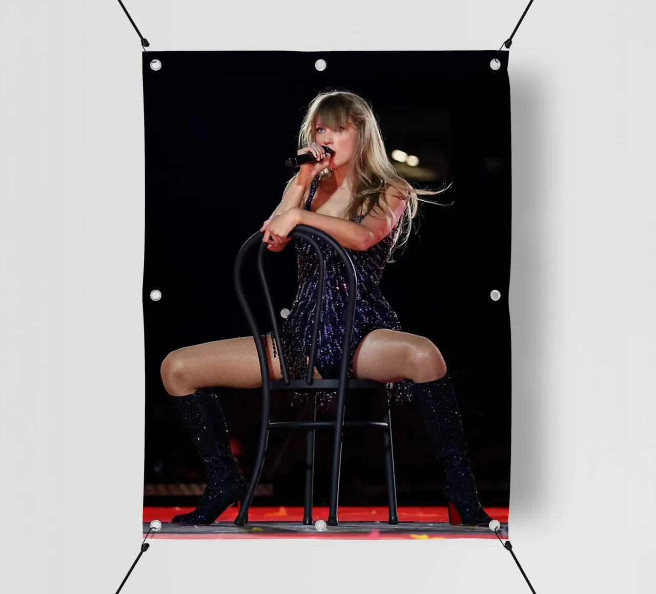 Taylor Swift Perform lonas publicitarias de avissta