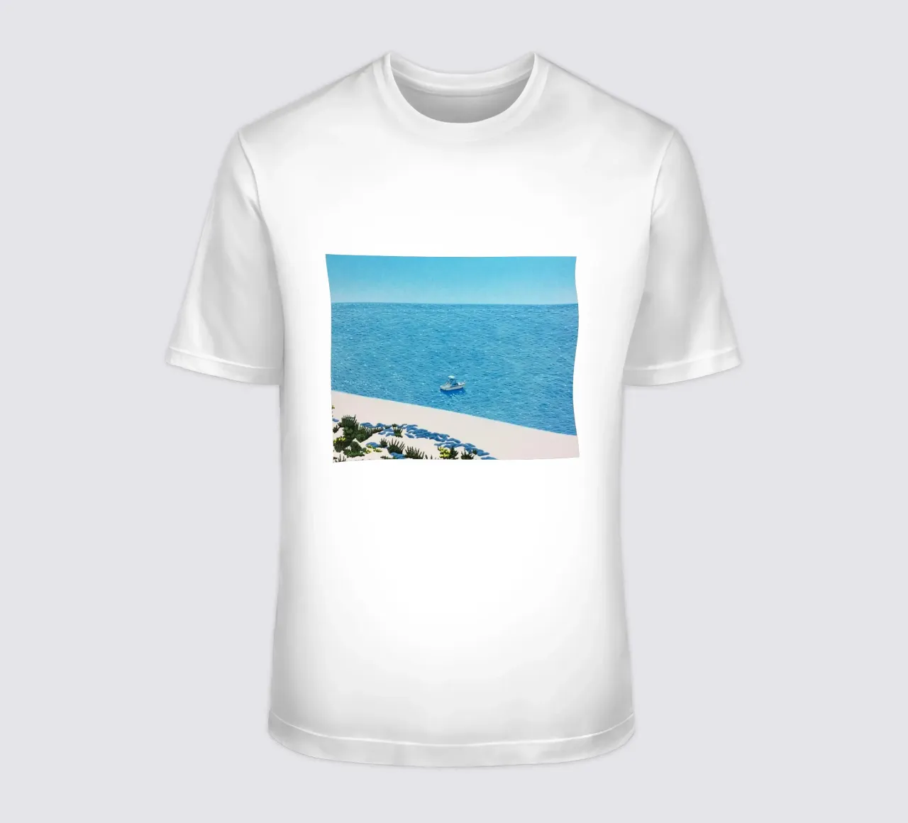 Sea Bureau And Ships - Hiroshi Nagai t-shirt by Perdana shop