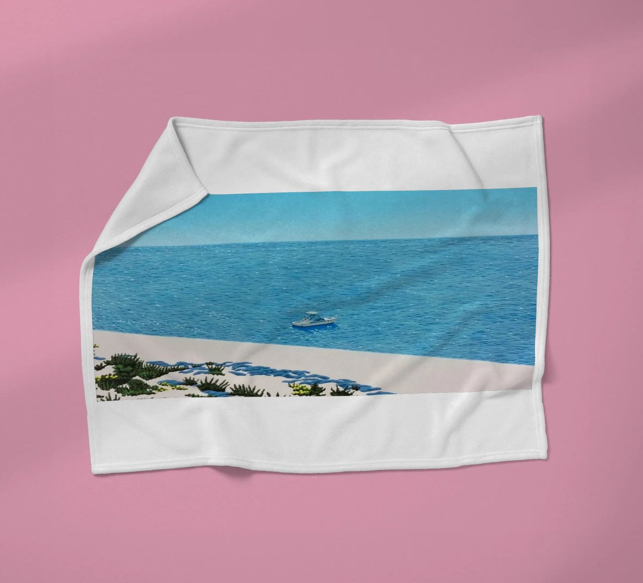 Ufficio marittimo e navi - Hiroshi Nagai coperta in pile da Perdana shop