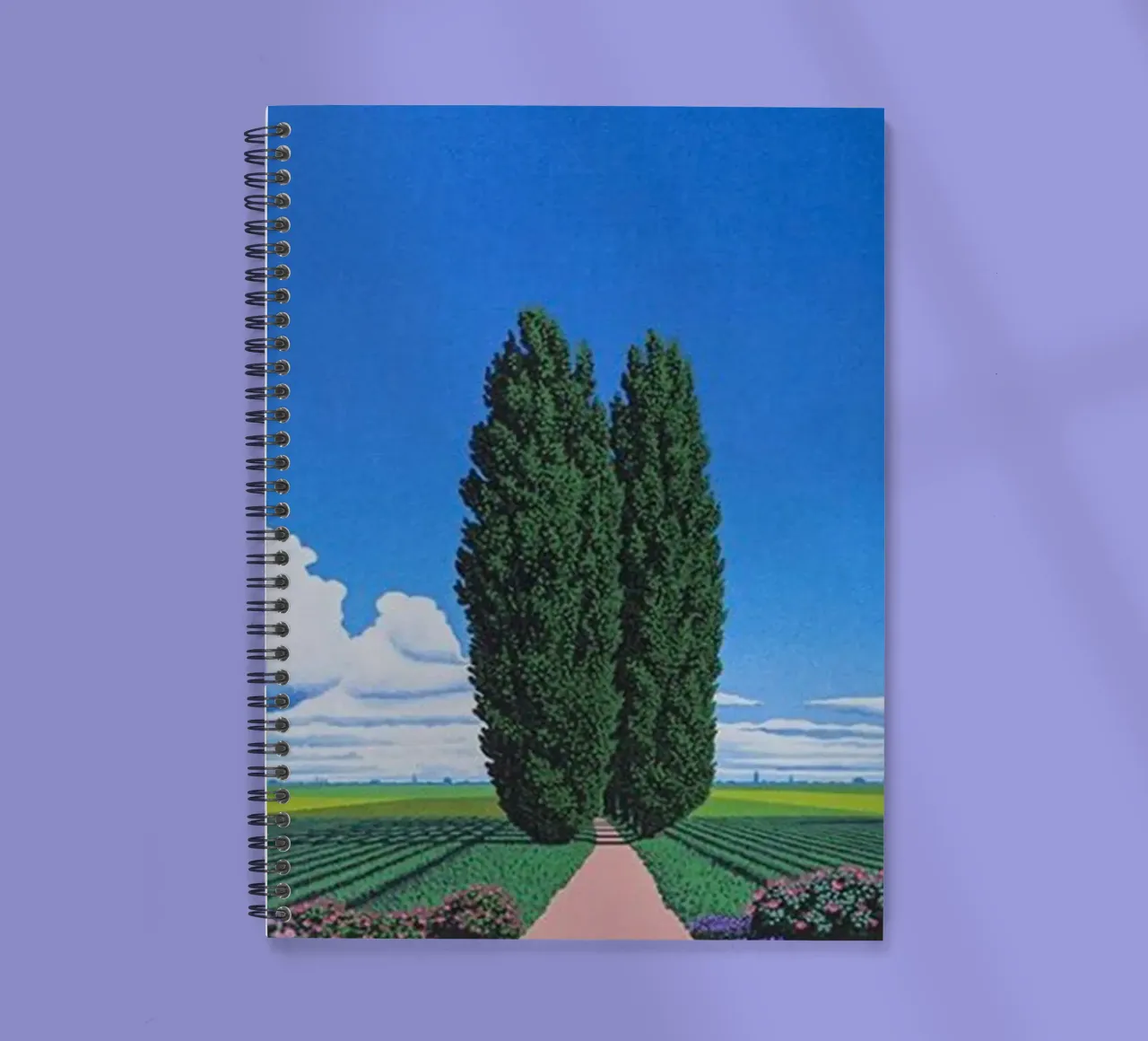 Two Trees Hiroshi Nagai spiral notebook by Perdana shop