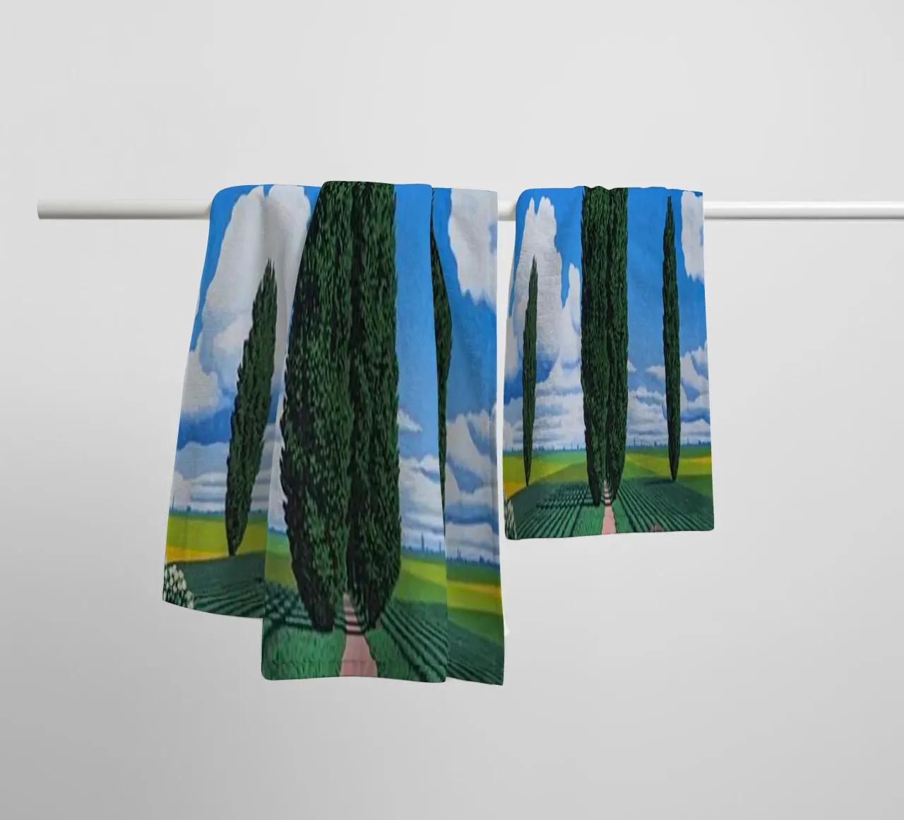 Two Trees Hiroshi Nagai towel by Perdana shop