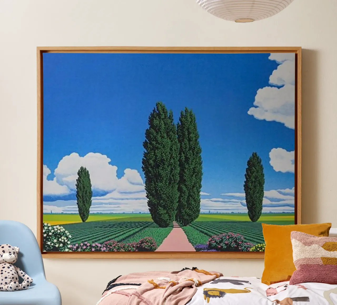 Two Trees Hiroshi Nagai canvas by Perdana shop