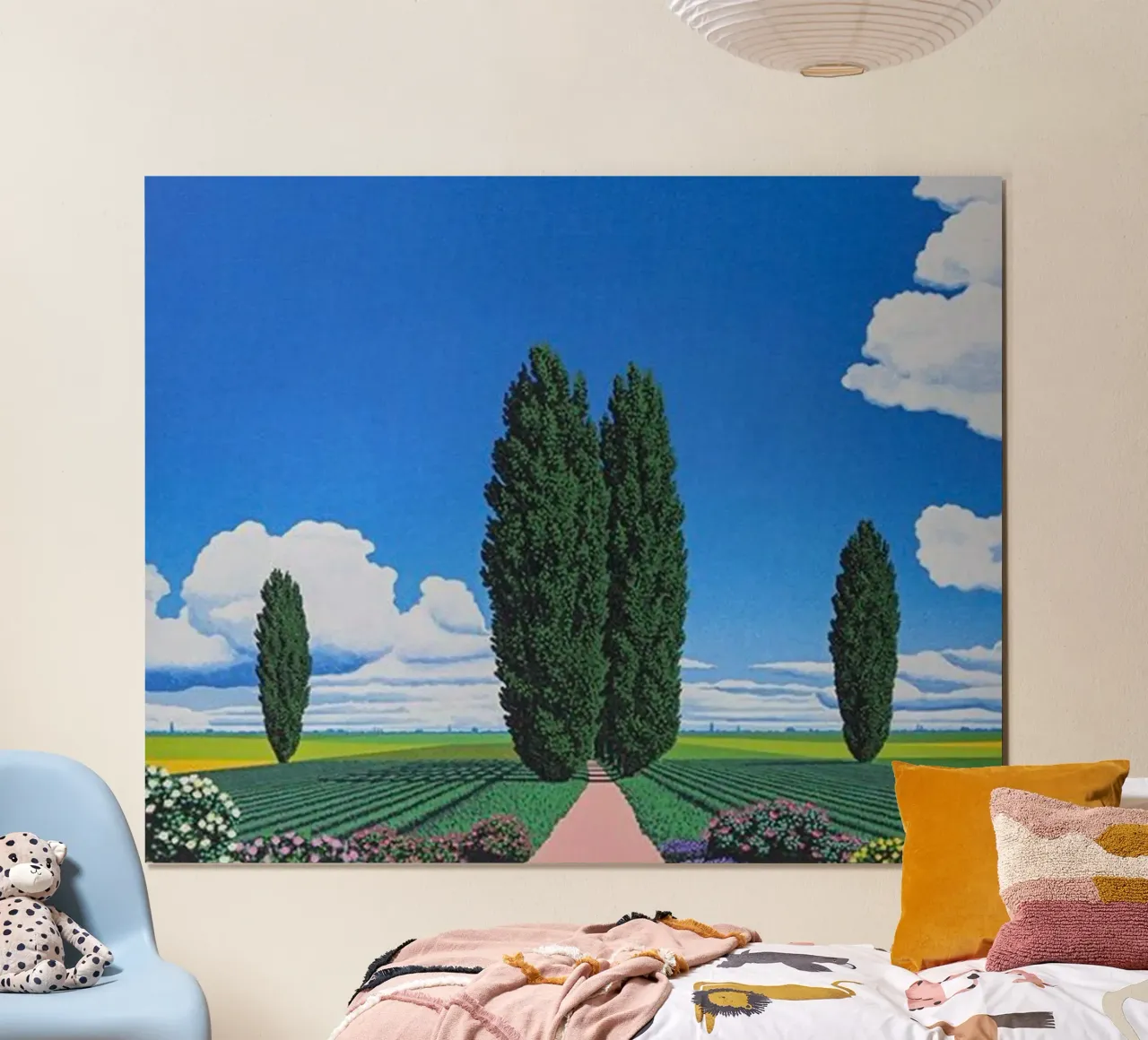 Due alberi Hiroshi Nagai carta hahnemühle da Perdana shop