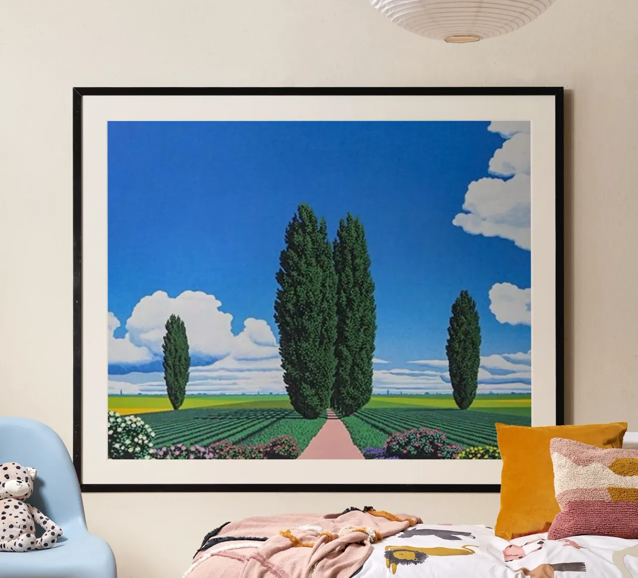 Due alberi Hiroshi Nagai carta hahnemühle da Perdana shop