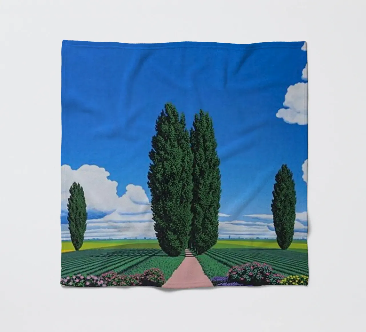 Due alberi Hiroshi Nagai coperta in pile da Perdana shop