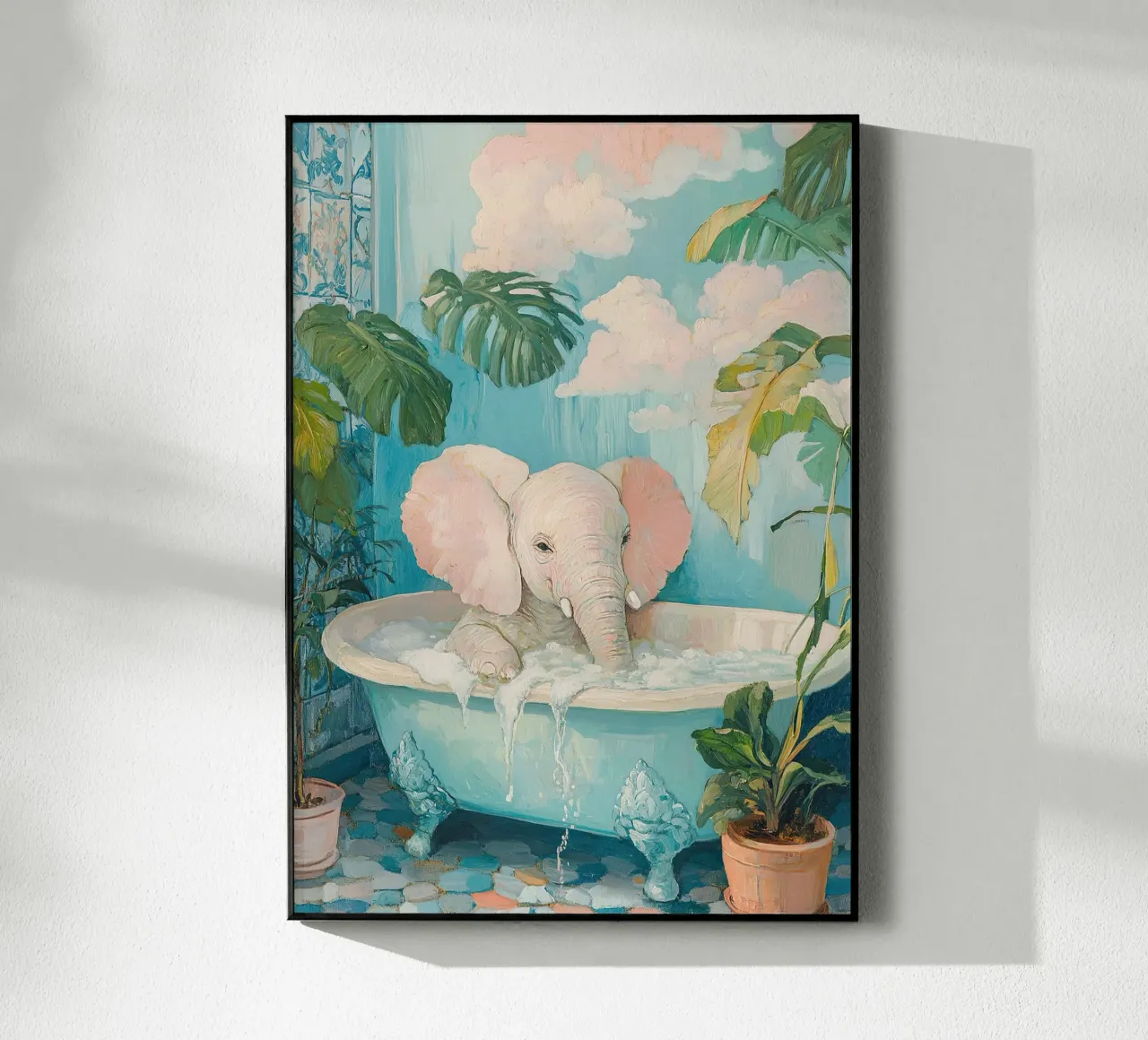 Elefante: divertimento a sprazzi plexiglass da Nikis Art Studio