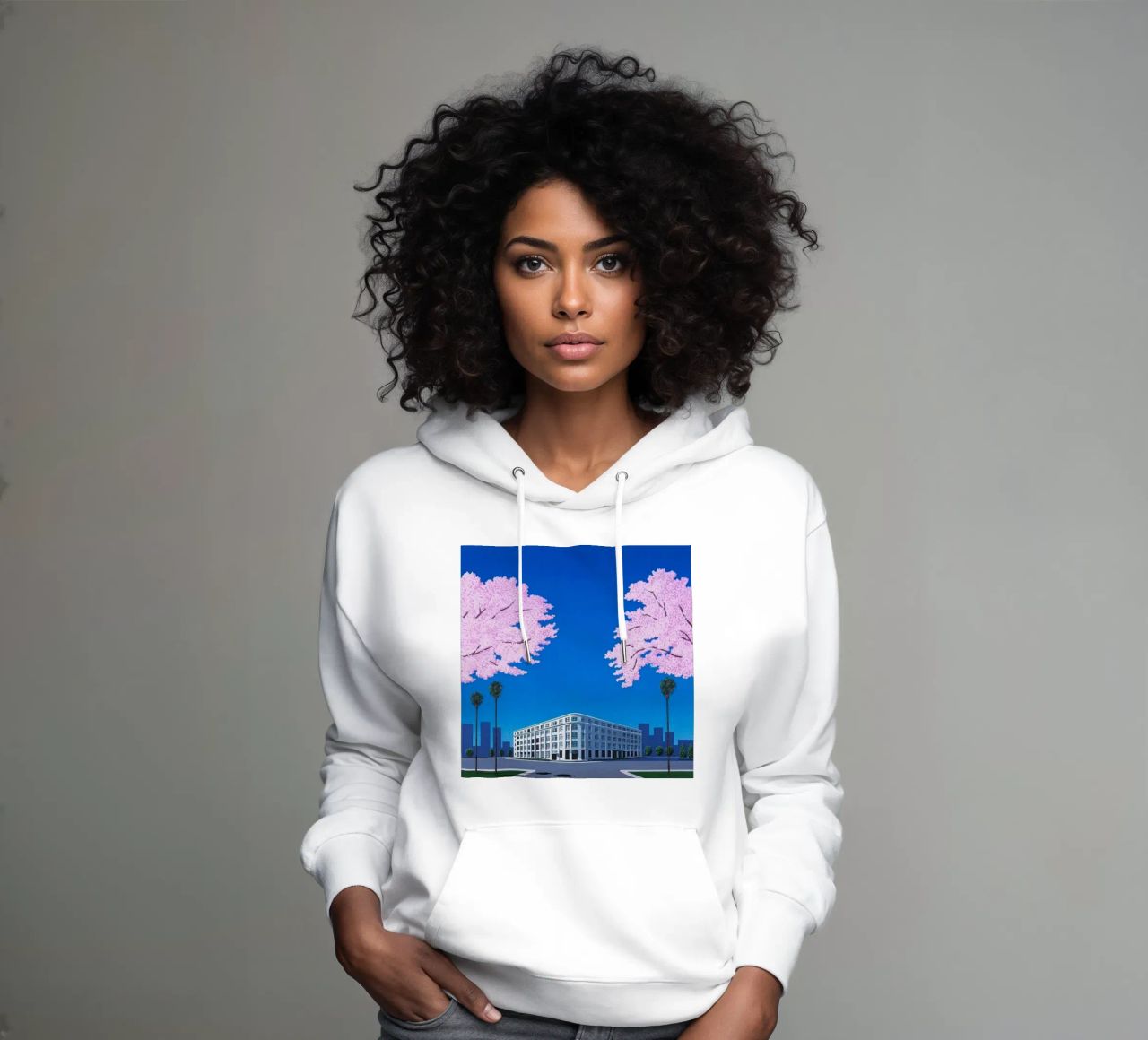 Sakura Hiroshi Nagai felpa con cappuccio da Perdana shop