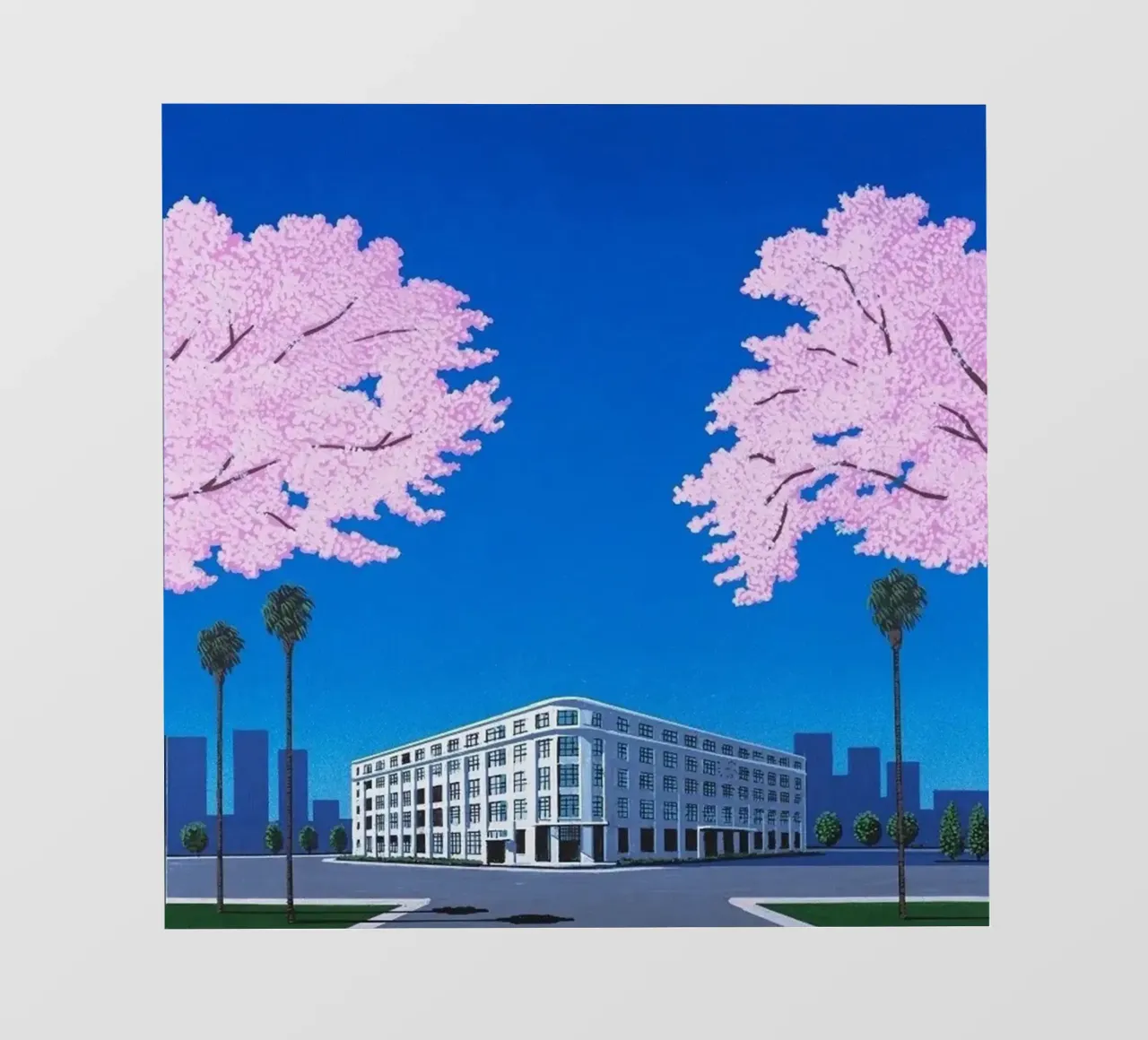 Sakura Hiroshi Nagai backlit film by Perdana shop