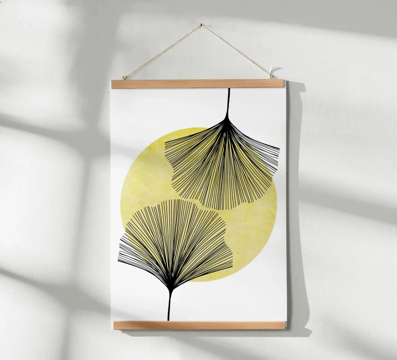 Gingkgo sun poster da BAINAI