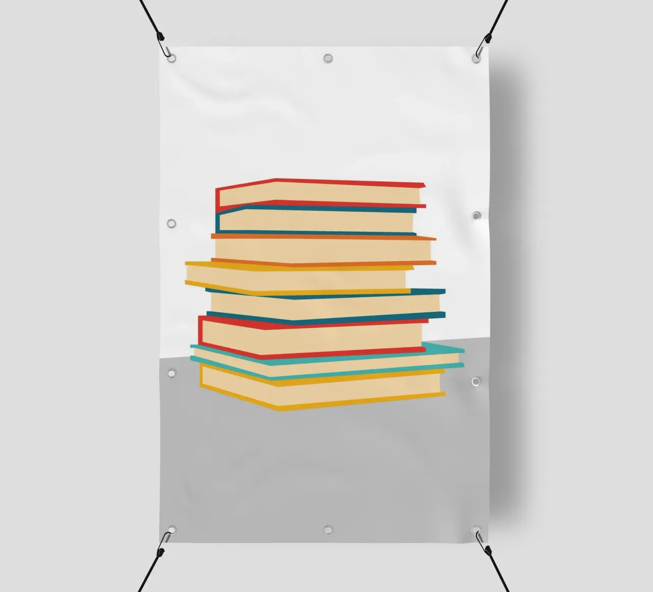 Stack Book Minimalist telo in pvc da galihstudio