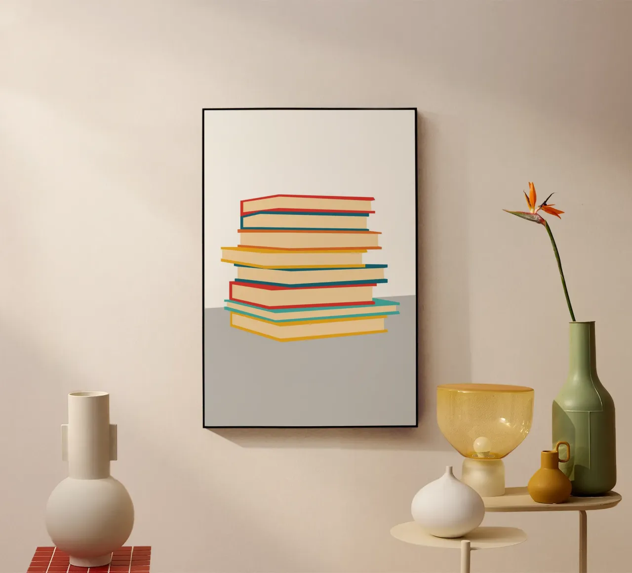 Stack Book Minimalist plexiglass da galihstudio