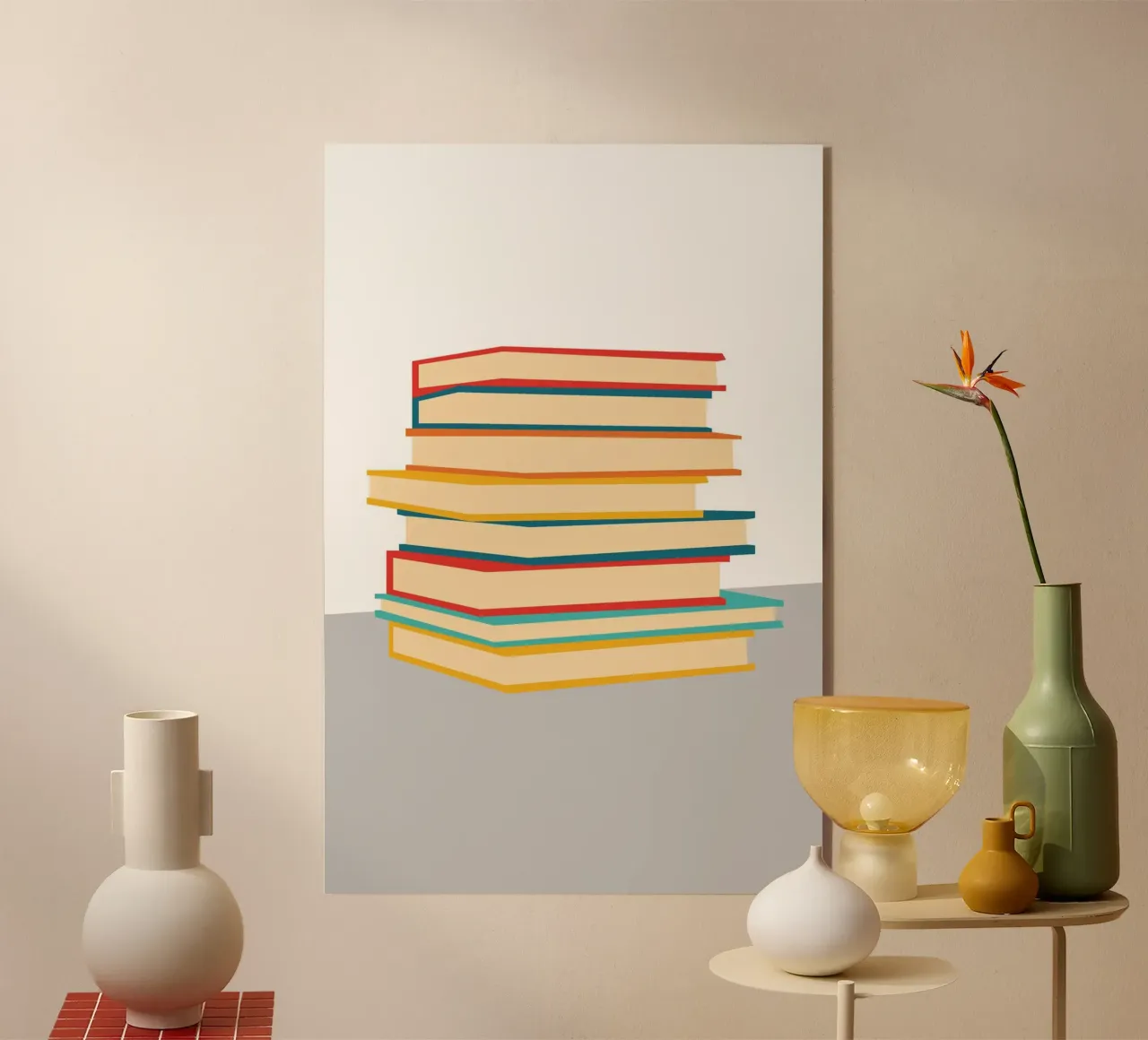 Stack Book Minimalist plexiglass da galihstudio
