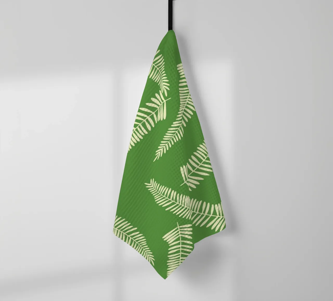 Foglie di palma verde canovaccio da cucina da EDMPROJECT