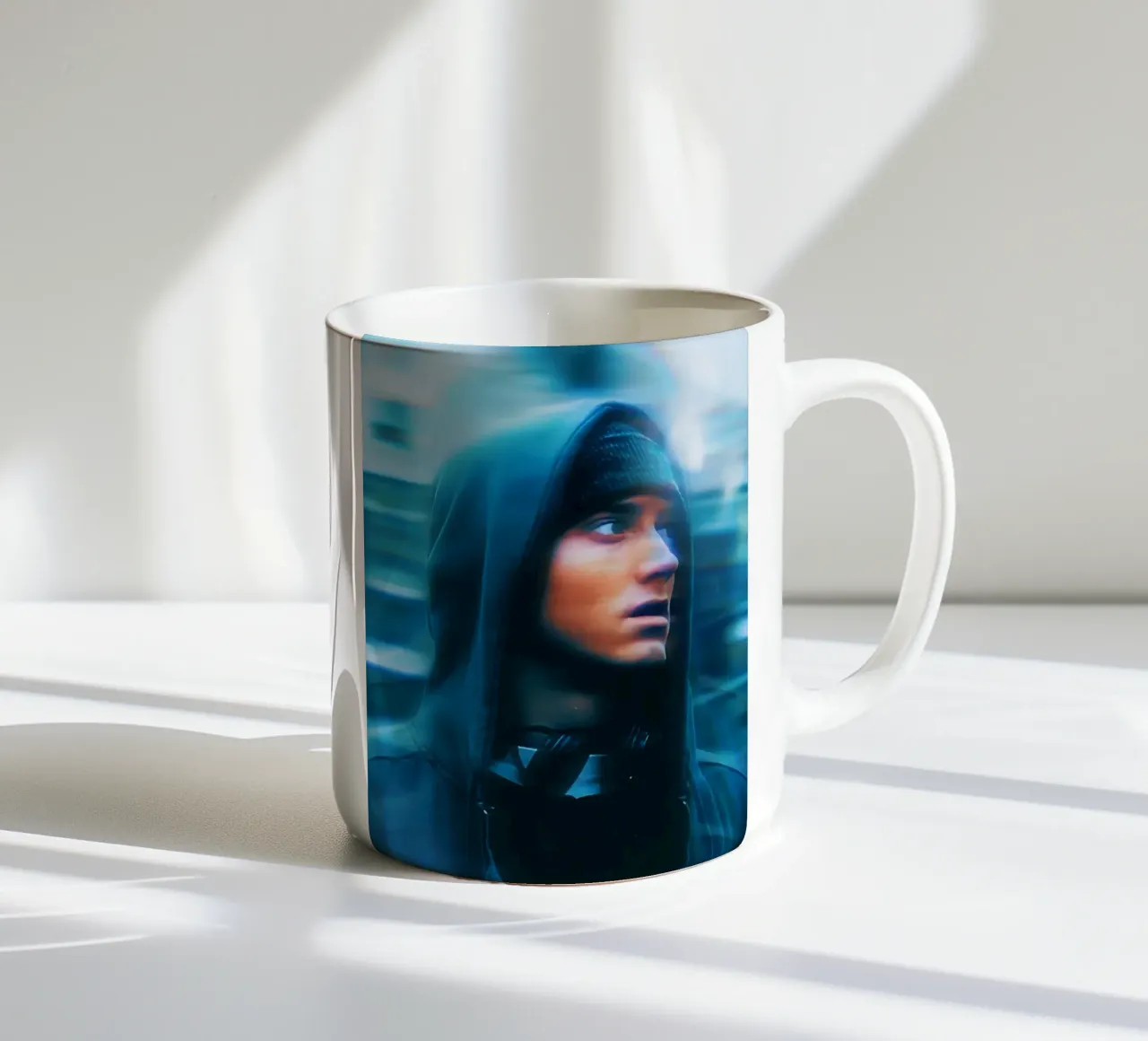Eminem tazza in ceramica da Low poly art