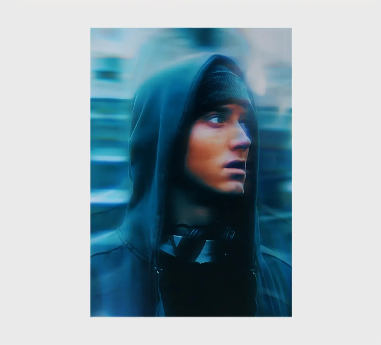 Eminem notebook by Low poly art