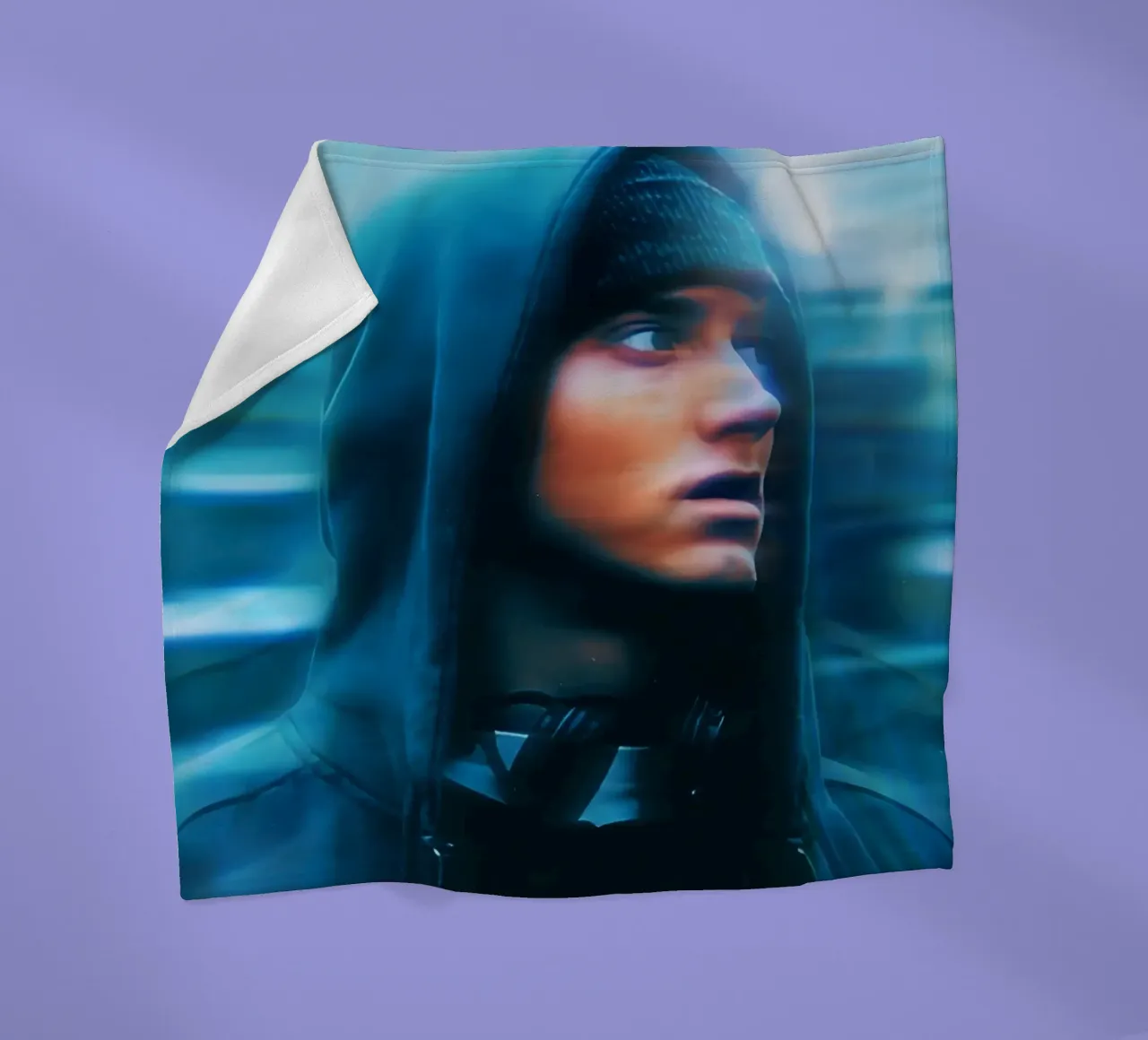 Eminem coperta in pile da Low poly art