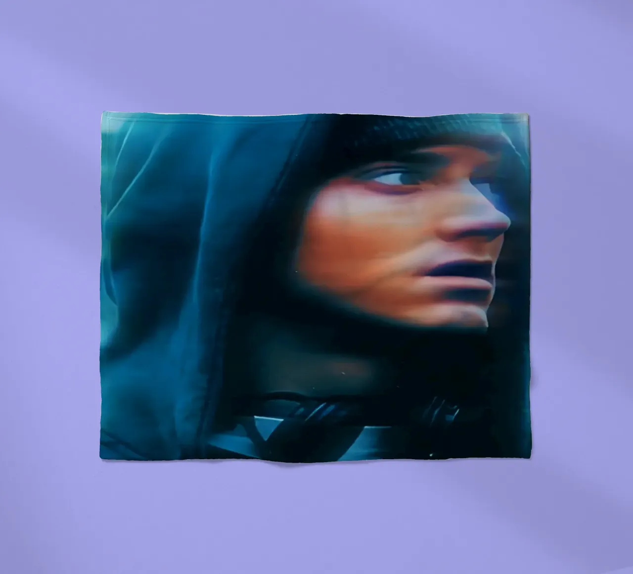 Eminem coperta in pile da Low poly art