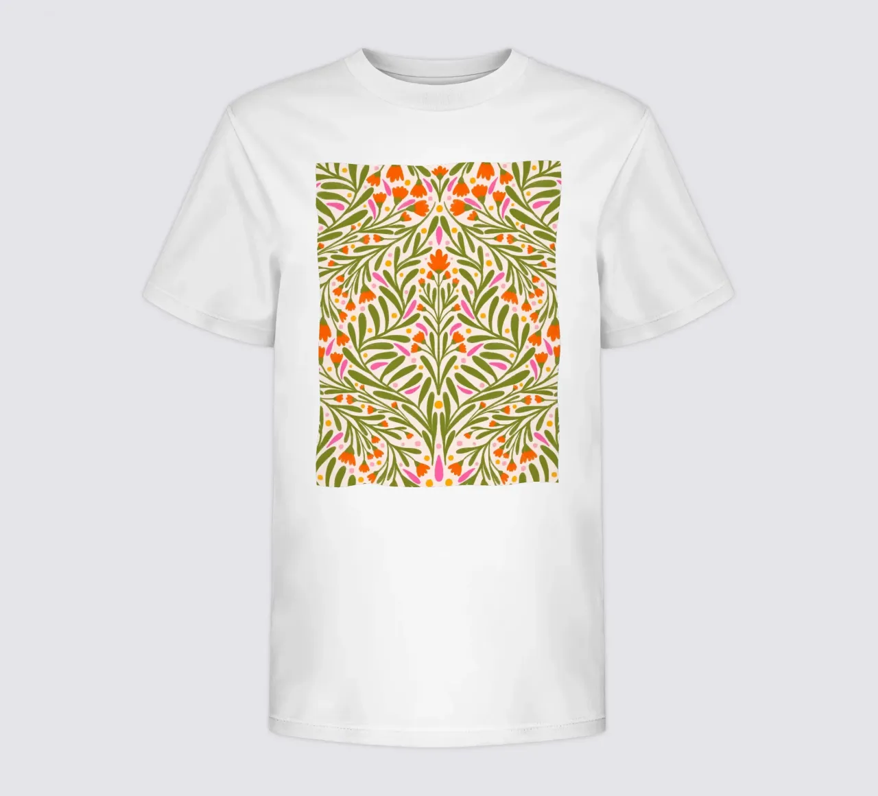 Motivo dei fiori di primavera t-shirt bambini da Wackapacka