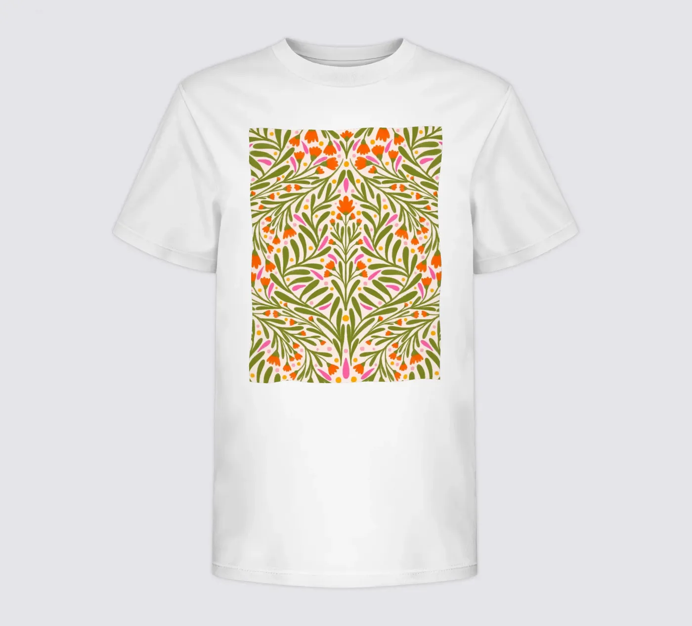 Spring flowers pattern t-shirt bambini da Wackapacka