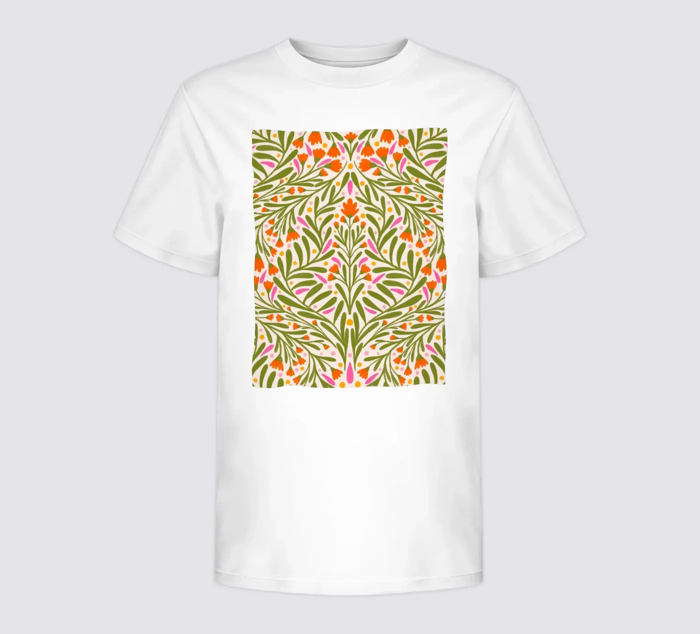 Spring flowers pattern t-shirt bambini da Wackapacka
