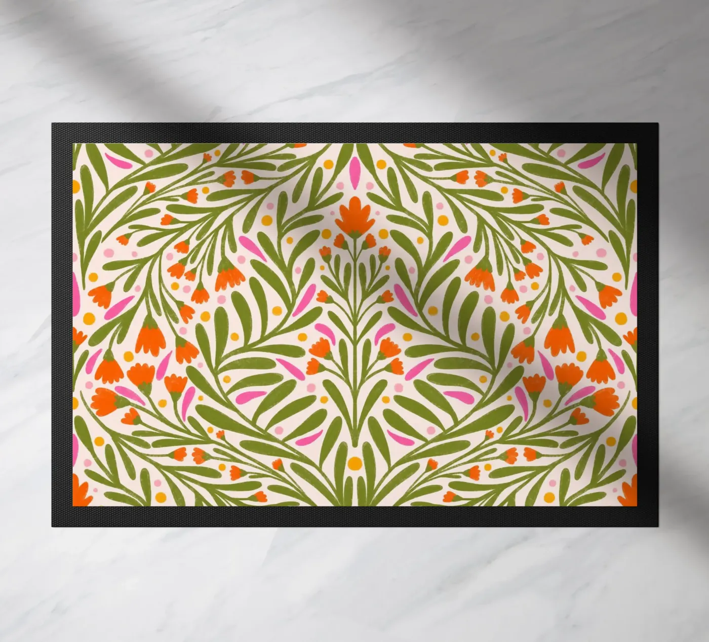Motif de fleurs printanières paillasson de Wackapacka