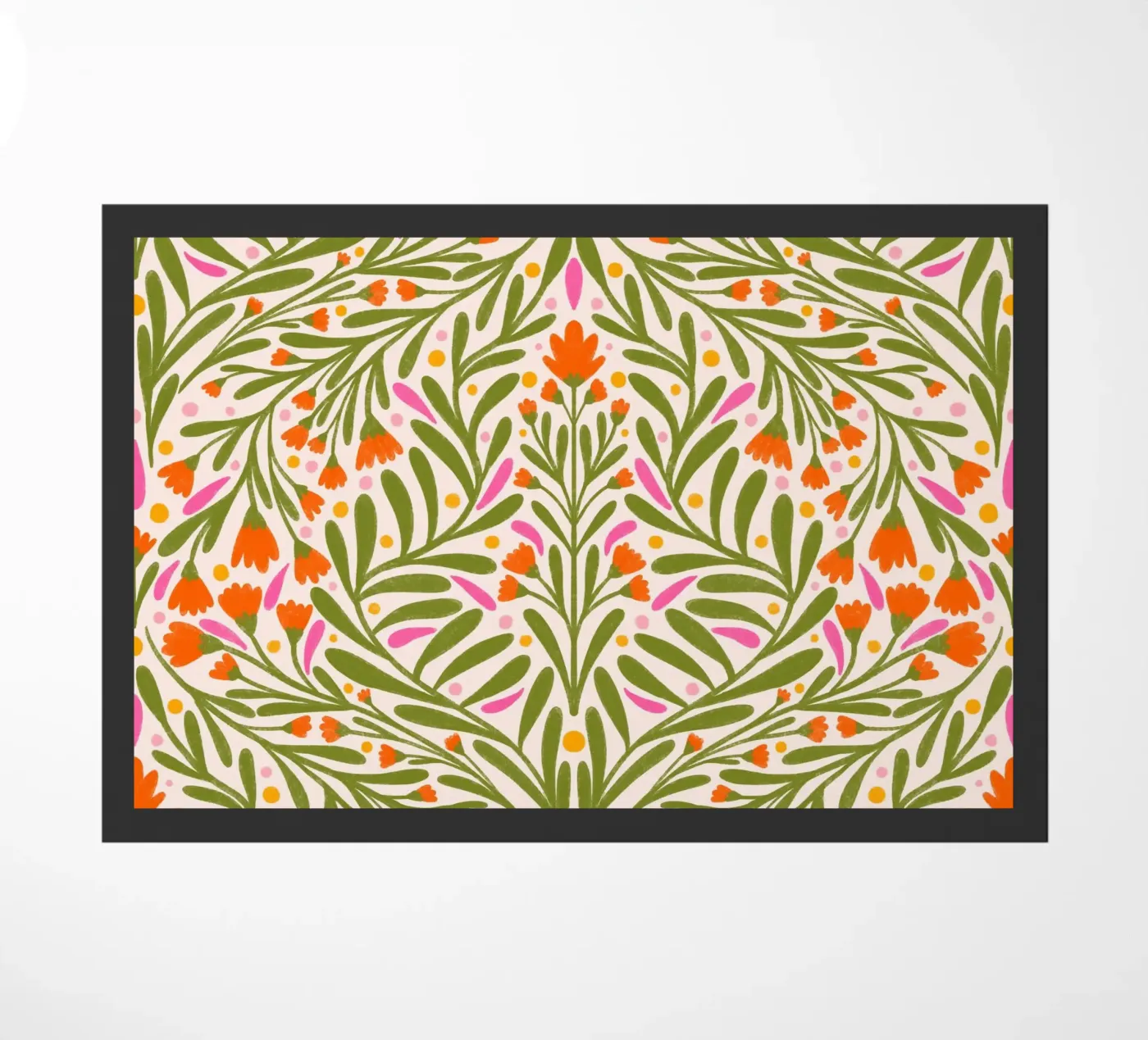 Spring flowers pattern paillasson de Wackapacka