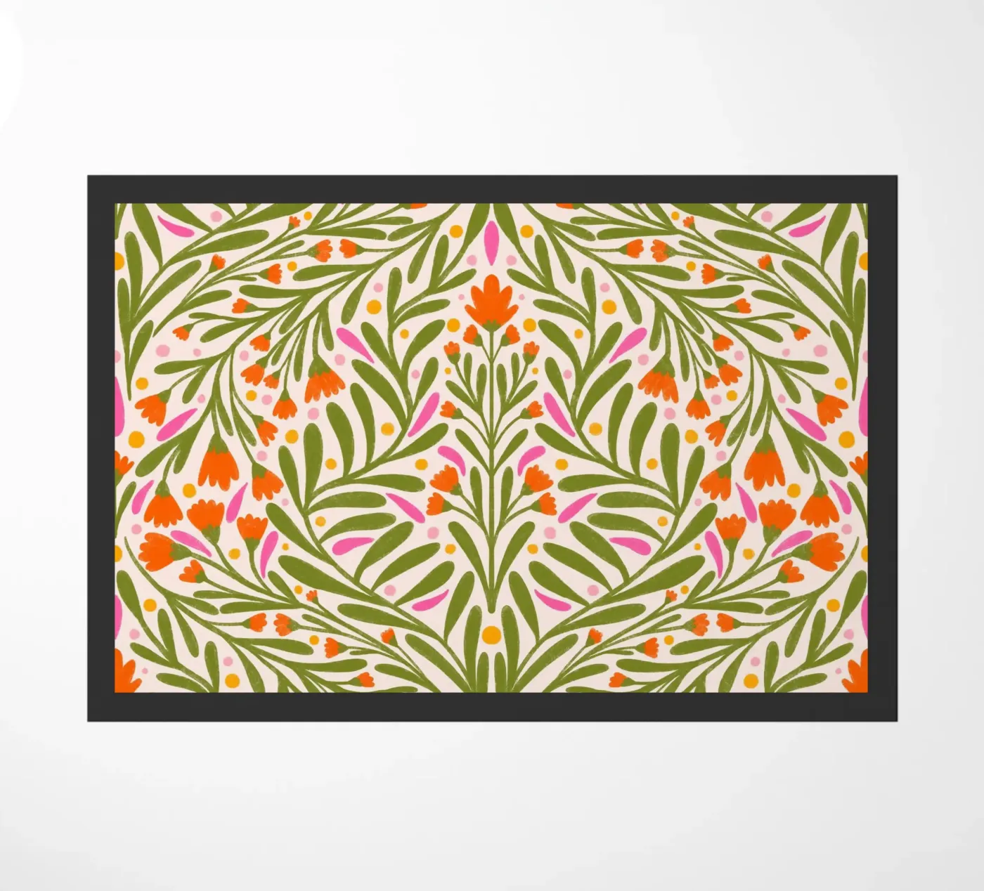 Motif de fleurs printanières paillasson de Wackapacka